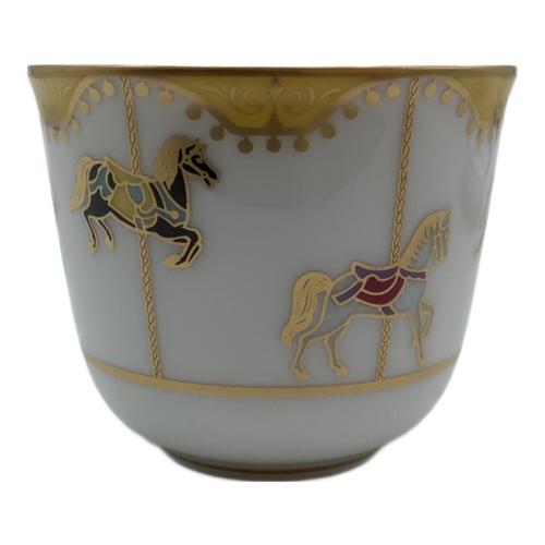 大倉陶園 (オオクラトウエン) カップ&ソーサー うまくゆく回転木馬