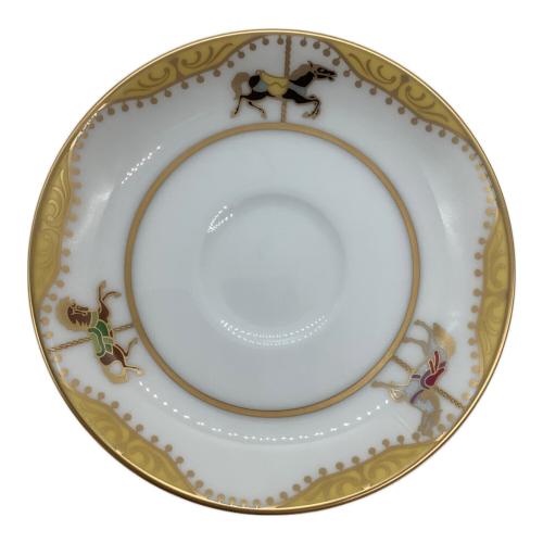 大倉陶園 (オオクラトウエン) カップ&ソーサー うまくゆく回転木馬