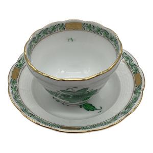 Herend (ヘレンド) オリエンタルカップ＆ソーサー アポニーグリーン