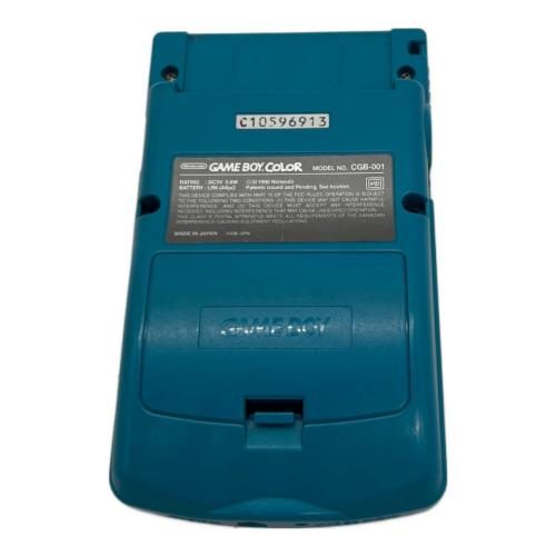 Nintendo (ニンテンドー) GAMEBOY COLOR グリーン CGB-001 動作確認済み C10596913