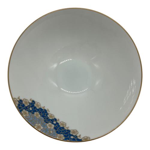 香蘭社 (コウランシャ) 飯碗 ▲ 金彩梅唐草文