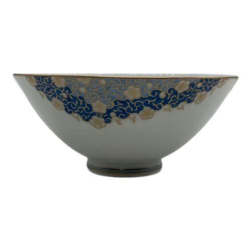 香蘭社 (コウランシャ) 飯碗 ▲ 金彩梅唐草文