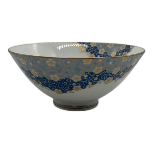 香蘭社 (コウランシャ) 飯碗 ▲ 金彩梅唐草文