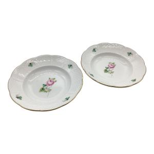 Herend (ヘレンド) シンプルオリエンタルボール ▲ ウィーンのバラ ペア