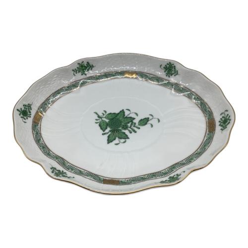 Herend (ヘレンド) オーバルディッシュ ▲ アポニーグリーン