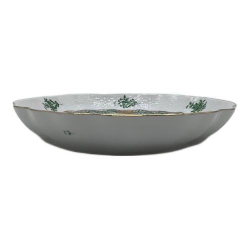 Herend (ヘレンド) オーバルディッシュ ▲ アポニーグリーン