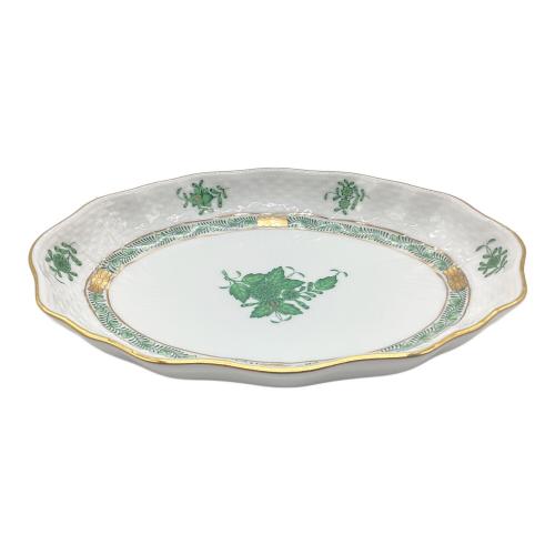 Herend (ヘレンド) ファンシーディッシュ ▲ アポニーグリーン