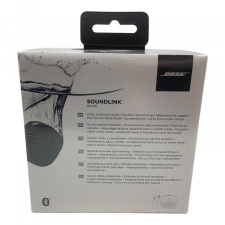 BOSE (ボーズ) ワイヤレススピーカー SoundLink Micro BluetoothR