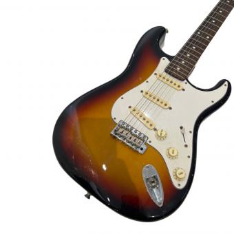 FUJIGEN (フジゲン) エレキギター ケース付き JST6R-3TS 順反り有 ガリ有 通電確認のみ