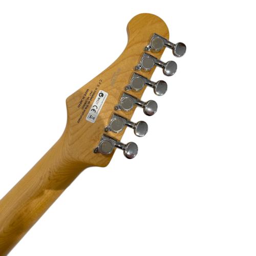 FUJIGEN (フジゲン) エレキギター ケース付き JST6R-3TS 順反り有 ガリ有 通電確認のみ