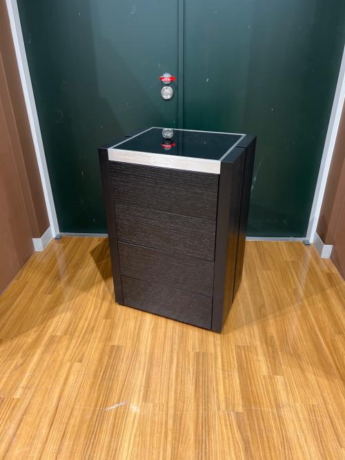 songdream (ソングドリーム) チェスト 24 ブラック×シルバー