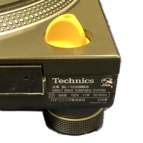 Technics (テクニクス) ターンテーブル SL-1200MK6
