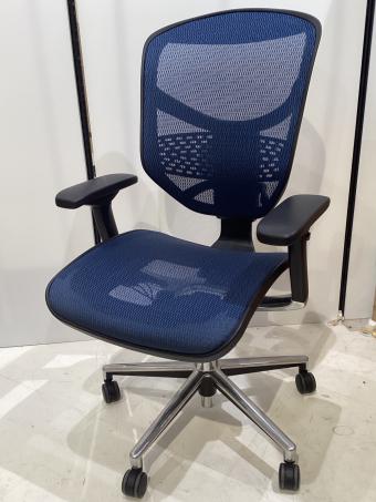 Ergohuman (エルゴヒューマン) ワークチェアー ブルー 38 キャスター付 ENJOY