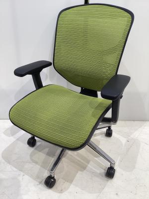 Ergohuman (エルゴヒューマン) ワークチェアー 黄緑 38 キャスター付 ENJOY