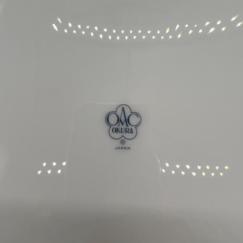 大倉陶園 (オオクラトウエン) パーティープレート ▲ マイリトルローズ