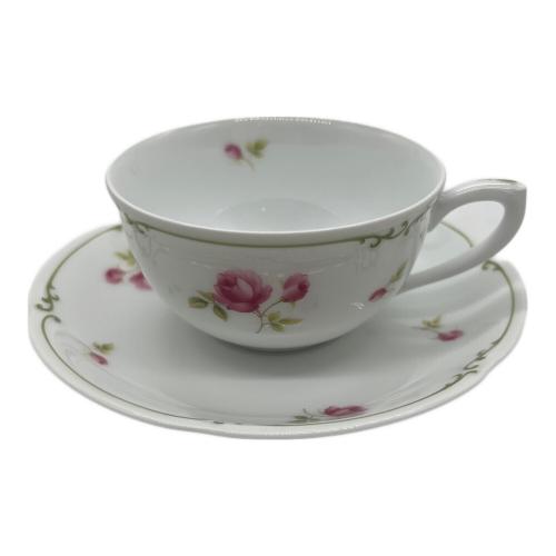 大倉陶園 (オオクラトウエン) カップ&ソーサー ▲ マイリトルローズ