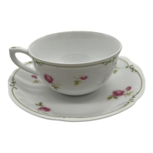 大倉陶園 (オオクラトウエン) カップ&ソーサー ▲ マイリトルローズ