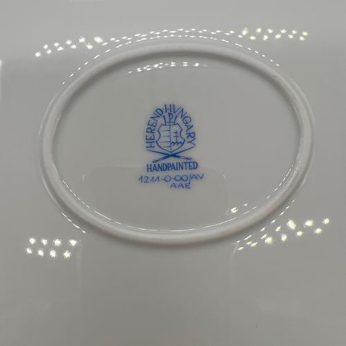 Herend (ヘレンド) オーバルプレート ▲ アポニーグリーン