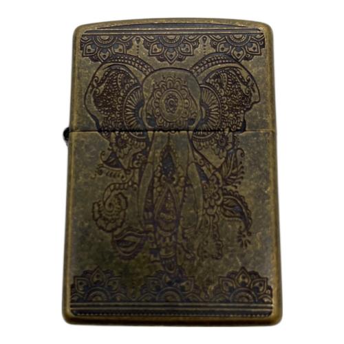 ZIPPO エレファント 2021年製 真鍮(ブラス)