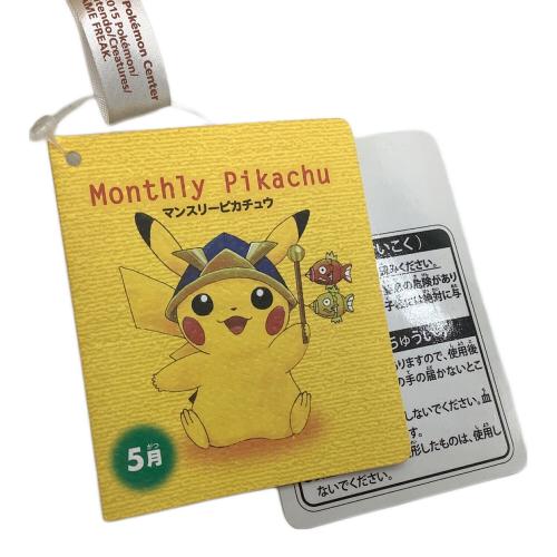 ポケモン ヌイグルミ ポケモンセンター限定 マンスリーピカチュウ2015 5月
