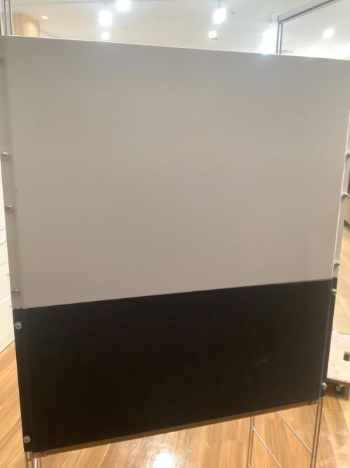 無印良品 (ムジルシリョウヒン) ユニットシェルフ シルバー×ブラック×ナチュラル