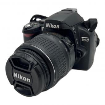 Nikon (ニコン) 一眼レフカメラ レンズ：AF-S NIKKOR18-55mm D40 -