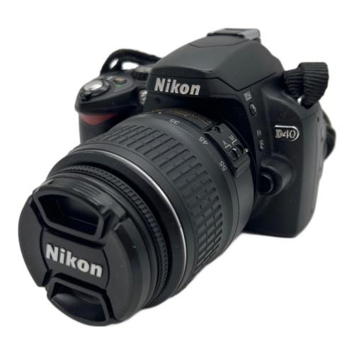 Nikon (ニコン) 一眼レフカメラ レンズ：AF-S NIKKOR18-55mm D40 -