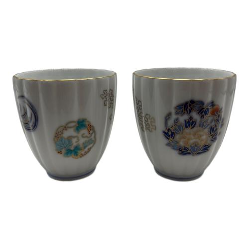 香蘭社 (コウランシャ) 茶の間揃 757-AHR2 ▲ 金ミル花丸紋 急須1・湯呑み2セット