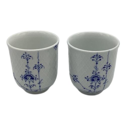 ROYAL COPENHAGEN (ロイヤル・コペンハーゲン) ペアカップ ▲ ブルーパルメッテ