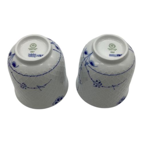 ROYAL COPENHAGEN (ロイヤル・コペンハーゲン) ペアカップ ▲ ブルーパルメッテ