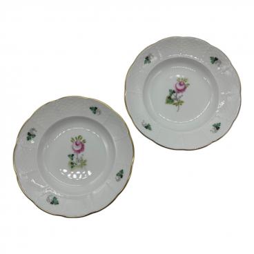 Herend (ヘレンド) オリエンタルボウル △ ウィーンの薔薇 2Pセット
