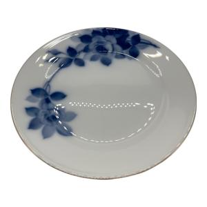 大倉陶園 (オオクラトウエン) フィッシュ皿 23cm ▲ ブルーローズ(8011)