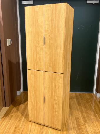 ニトリ キッチンストッカー ナチュラル 220 2×2枚扉 エトナ