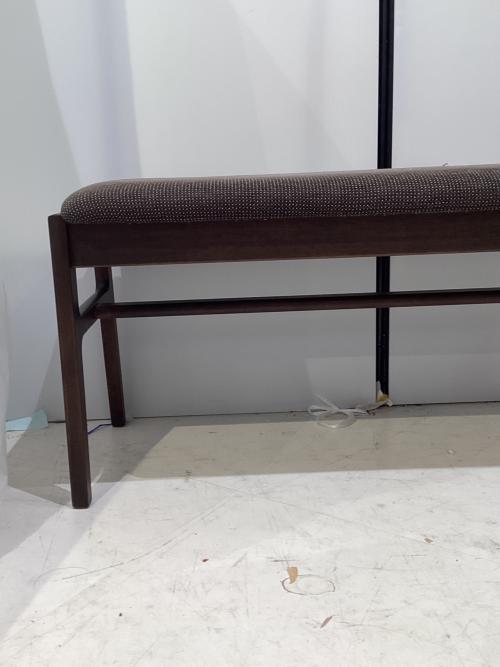 カリモク60 (カリモクロクマル) ベンチ セラムダークグレー C36112BK