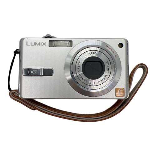 Panasonic (パナソニック) コンパクトデジタルカメラ LUMIX DMC-FX7 536万画素(総画素) 500万画素(有効画素) 1/2.5型CCD FR4JB007046