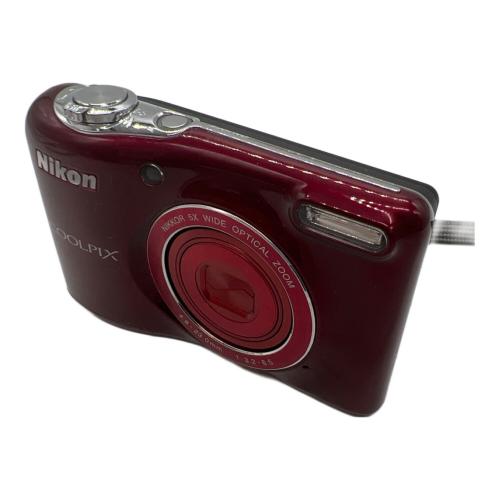 Nikon (ニコン) コンパクトデジタルカメラ COOLPIX L32 2005万画素 1/2.3型CCD 乾電池 SDXCカード対応 ISO80～1600 1.1コマ/秒 1～1/2000 秒 21015907