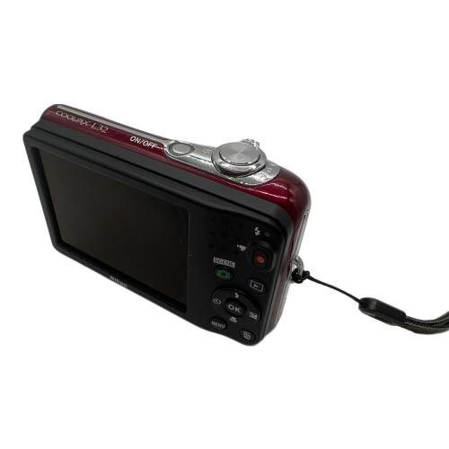 Nikon (ニコン) コンパクトデジタルカメラ COOLPIX L32 2005万画素 1/2.3型CCD 乾電池 SDXCカード対応 ISO80～1600 1.1コマ/秒 1～1/2000 秒 21015907