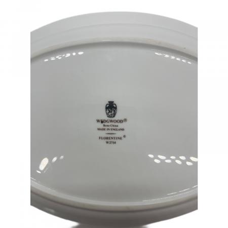 Wedgwood (ウェッジウッド) オーバルプレート ホワイト×ブルー/26cm