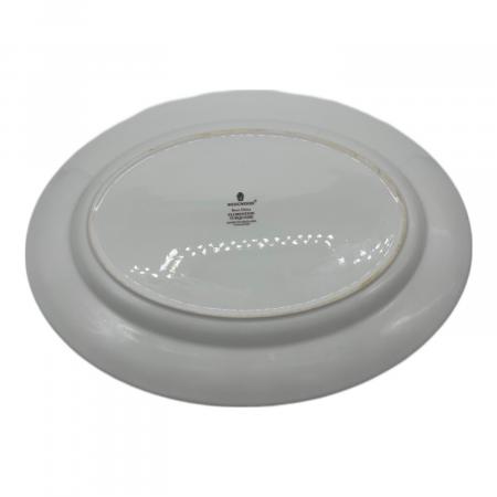 Wedgwood (ウェッジウッド) オーバルプレート ホワイト×ブルー 39cm