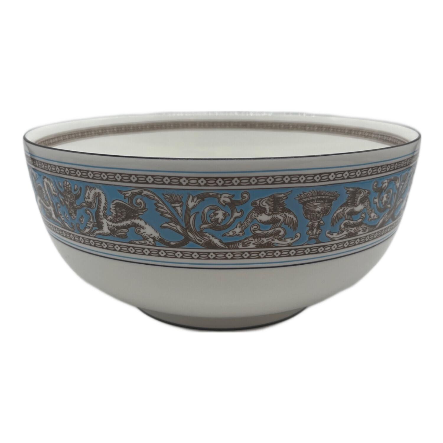 未使用 ウェッジウッド フロレンティーン ターコイズ 20cmサラダボウル