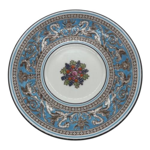 Wedgwood (ウェッジウッド) コーヒーカップ&ソーサー ホワイト×ブルー フロレンティーン・ターコイズ