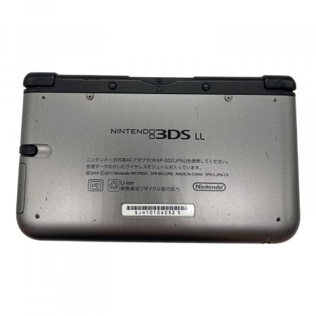 Nintendo (ニンテンドー) Nintendo 3DS LL シルバー×ブラック キズ有