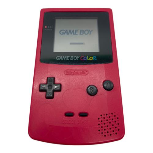 Nintendo (ニンテンドー) GAMEBOY COLOR シール跡・画面ヤケ有 CGB-001 動作確認済み -