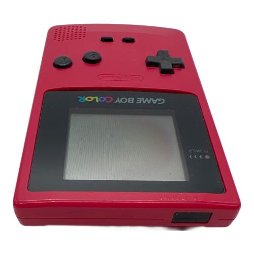 Nintendo (ニンテンドー) GAMEBOY COLOR シール跡・画面ヤケ有 CGB-001 動作確認済み -