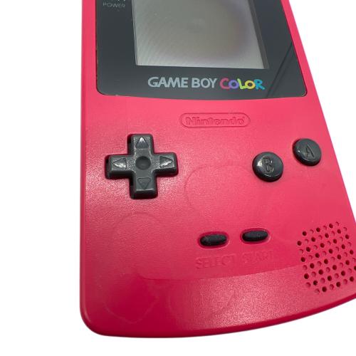 Nintendo (ニンテンドー) GAMEBOY COLOR シール跡・画面ヤケ有 CGB-001 動作確認済み -