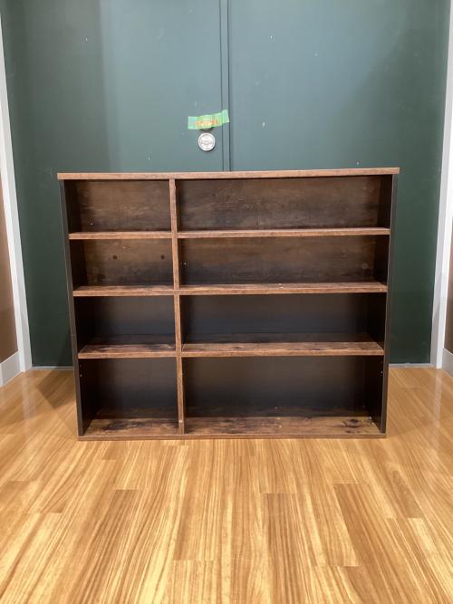 カウンターテーブル ブラウン×ブラック 9 4段