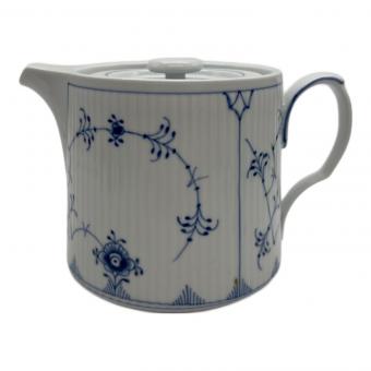 ROYAL COPENHAGEN (ロイヤル・コペンハーゲン) ティーポット ブルーフルーテッド・プレイン