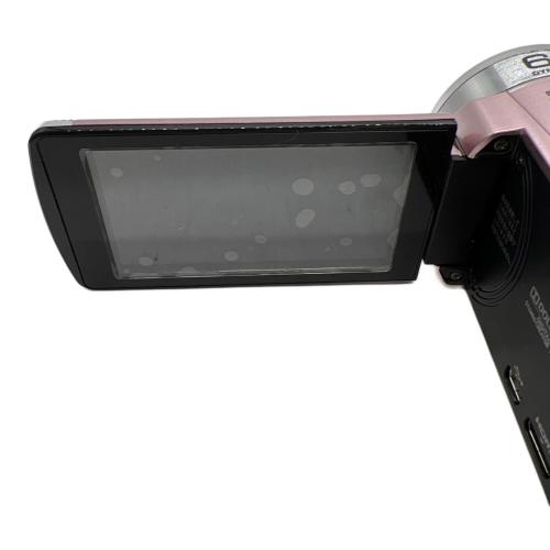 JVC (ジェイブイシー) デジタルビデオカメラ 動作確認済 ※レンズカバー閉難有 251万画素 SDHCカード対応 GZ-E325-P -