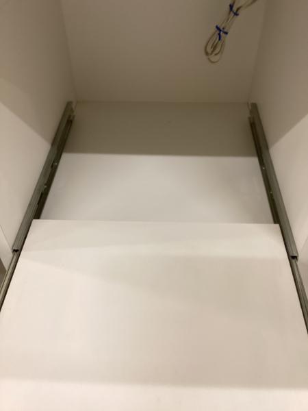 ニトリ キッチンカウンター ホワイト 幅:90cm/奥行:50cm/高さ:100cm 1