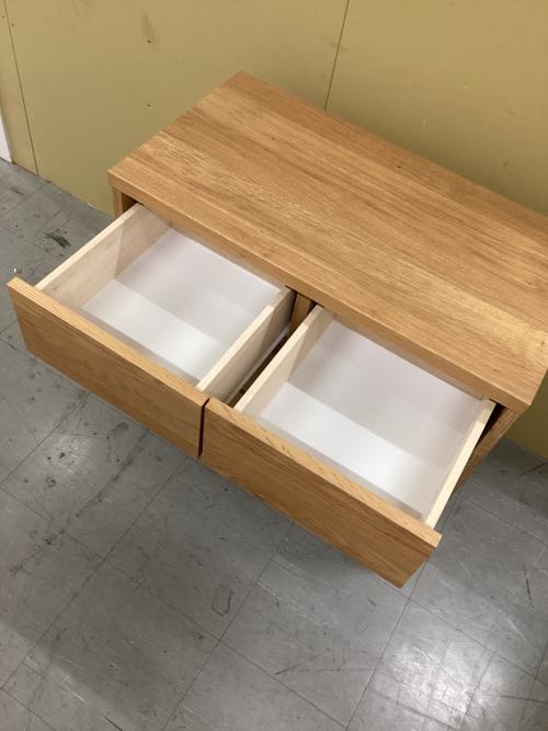 東馬 (トウマ) チェスト ナチュラル  3段 ハウタ 75㎝